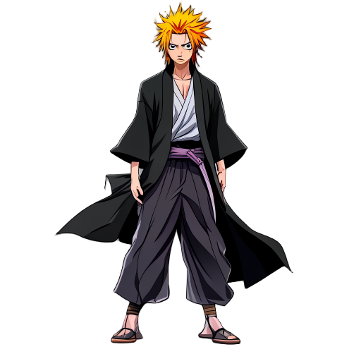 ichigo kurosaki jump ultimate stars-styled 