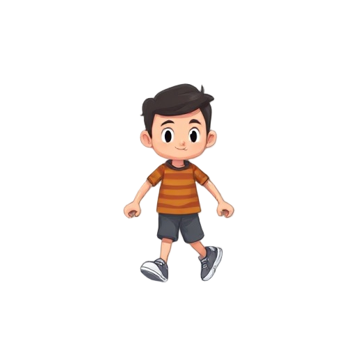 pixelation walking 