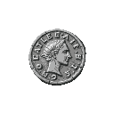 i want an image of a denarius, a roman coin from 270 ad.