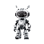 cute robot pet yet futuristic design