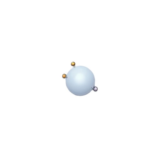 small, circular, light node