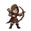 binding of issac like but instead its a fantasy archer