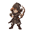 binding of issac like but instead its a fantasy archer