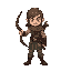binding of issac like but instead its a fantasy archer