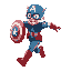 captain america running