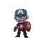 captain america bloody