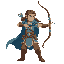 an archer based on mana spark style