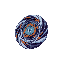 a side view of a beyblade