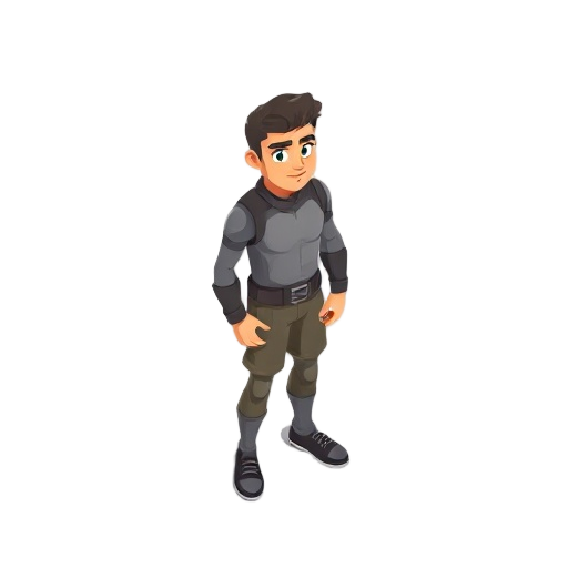 homem de preto