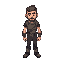 homem de preto