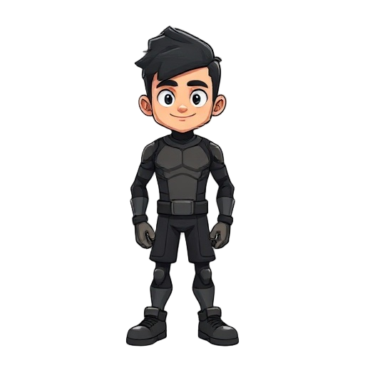 homem de preto