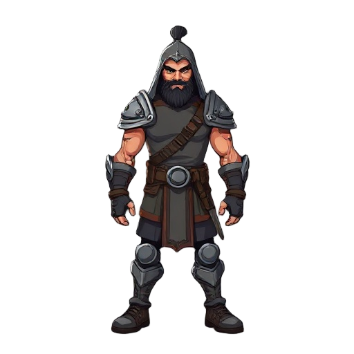 warror man