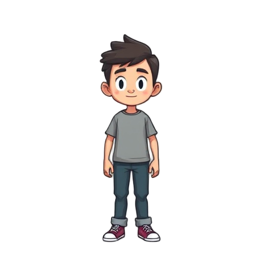 8 bit style human
