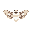 a fluffy giant white moth in the style of stardew valley