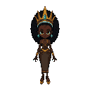 african benin queen