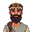 arabian man with a beard stardew valley style