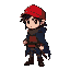 1. dante  basic design: a frightened but determined poet  · clothing:  · a bright red cap () with drooping brims  · a dark blue cloak over a brown sweater   · appearance:  · dark hair down to the shoulders  · large, expressive eyes  · a slender build with