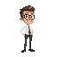office guy in white shirt