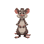 ratón humanoide