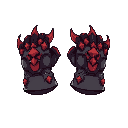 demon-god iron gauntlets, front and back please. closed fists