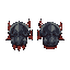 demon-god iron gauntlets, front and back please