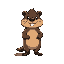 beaver pixel art i