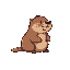 beaver pixel art i