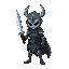 humanoid cure, clean capibara warrior luke grom hollow knight