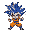 super saiyan gokua dragon ball z powering up 