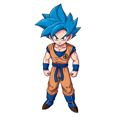 dragon ball z goku super saiyan blue 