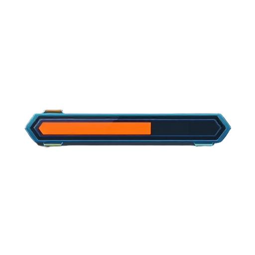 sci-fi empty progressbar