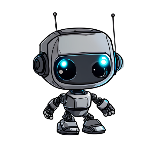 make me a cute robotic character