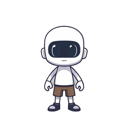 pixelated character