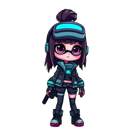 cyberpunk girl