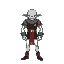 magus from snes chrono trigger, style of akira toriyama, 1996 snes chrono trigger style