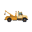  sprite of a tow truck  with a side view 
