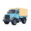 a car truck in side view