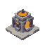 a building icon in a 2d game, the quantum furnace, is a quantum-level smelting facility that produces crystals.