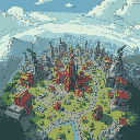 survival, zombie, apocalypse, map, city