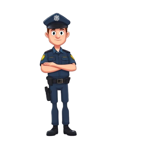 policeman idle position