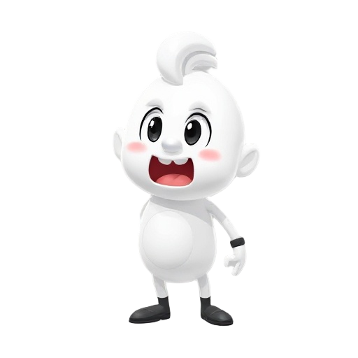 white normal whidth character