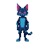 human neon cat