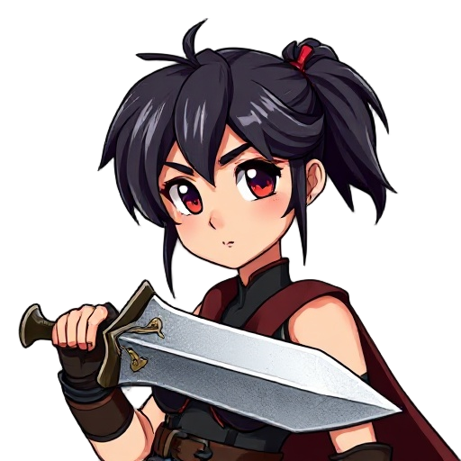 female berserk with big sword