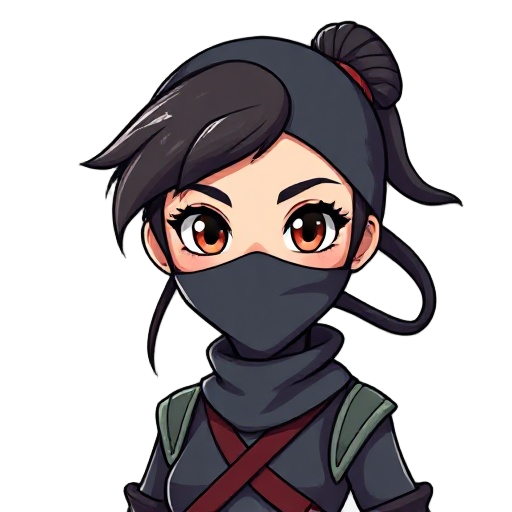 female girl ninja 