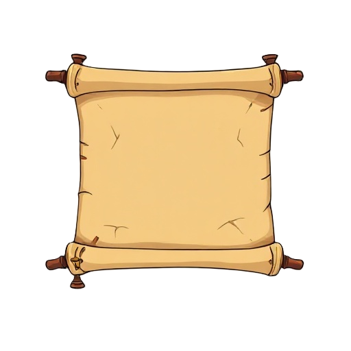 medieval paper scroll