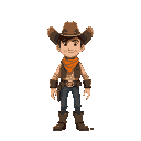 a cowboy
