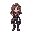 an extremely detailed, red-haired girl with a space explorer body, scifi style.