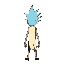 generate rick from the back