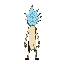 generate rick from the back