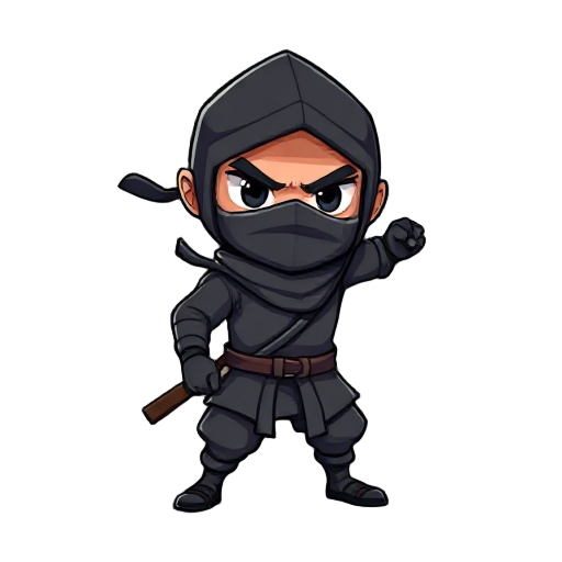 ninja negro